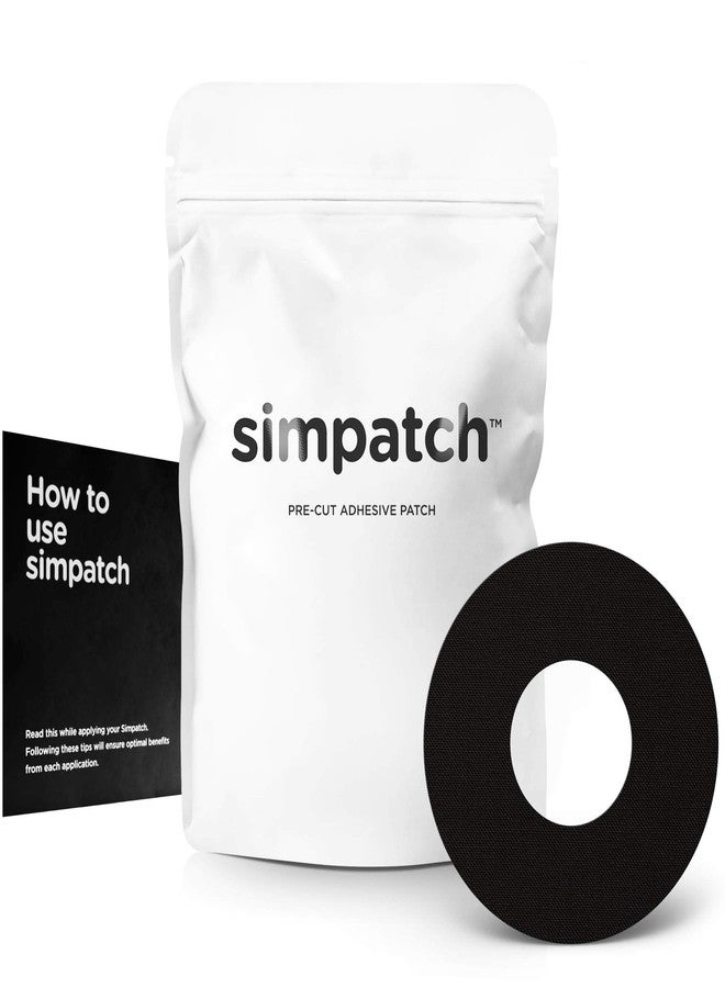 SIMPATCH Adhesive Patch - Pack of 30 - Multiple Colors Available (Black) - Image 1